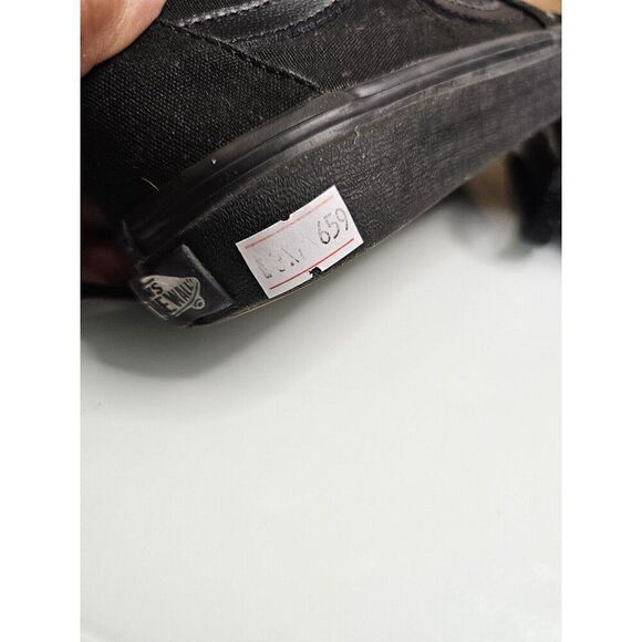 Vans Women's Off The Wall Skateboard Hi-top Classic Black Shoes Size 7.5 659 - Picture 11 of 11